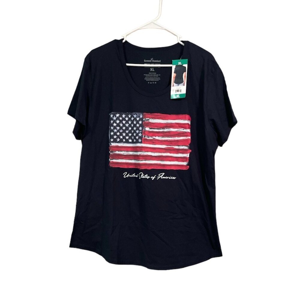 Women's Top. General Standard, L &XL, Navy, NWT